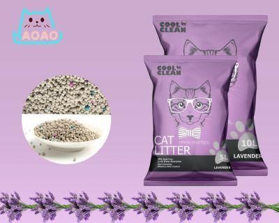 Cool Clean Bentonite Ball Shape Cat Litter - Lavender 5L