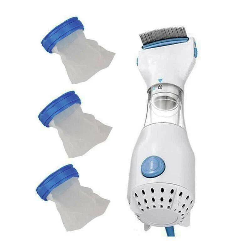 Electric Head Lice Comb Brush Pet Dog Flea Filter Lice Remover Capture Treatment Pet Products