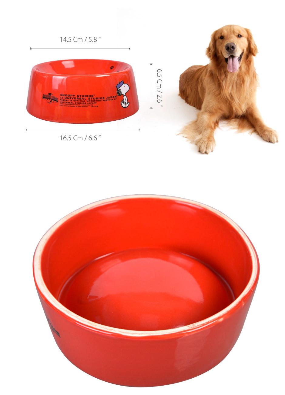 6 Inch Colored Stoneware Strong Enough Dog Food Bowl - Ceramic Dog Bowl - Pet Food Bowl