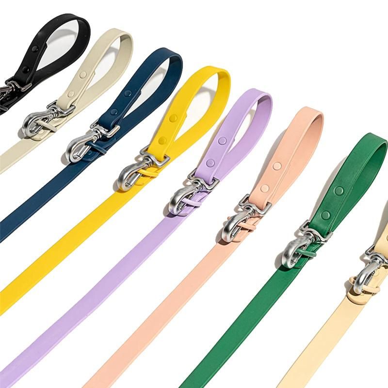 Customized Wholesale Popular Comfortable Breathable Soft Neoprene Dog Harness with PVC Collar and Lead