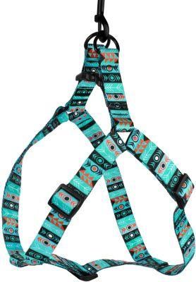 Adjustable Dog Harness Cool Pattern Sublimation Print Step-in Dogs Vest