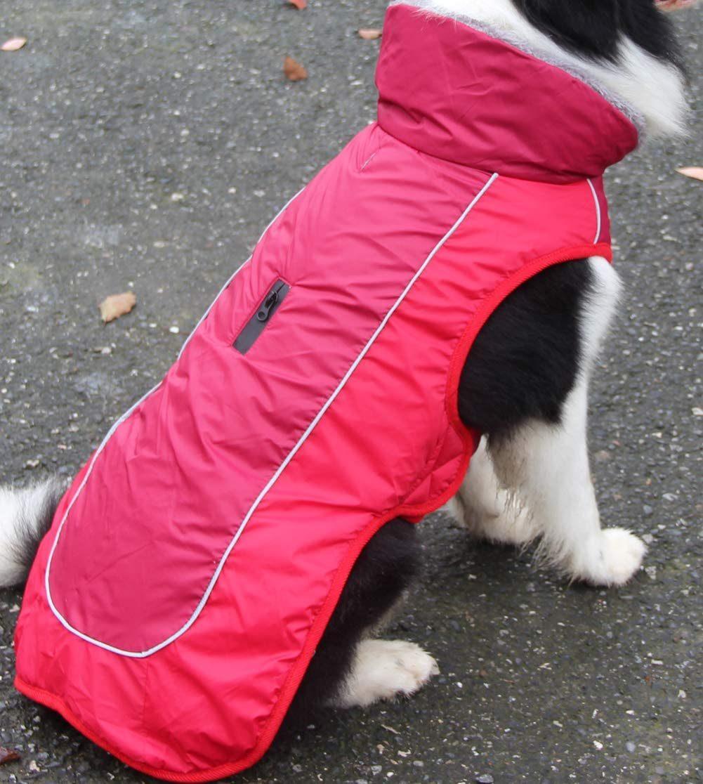 Waterproof Warm Cotton Puppy Jacket for Cold Winter