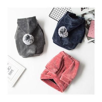 New Design Gold Velvet Simply Style Ropa PARA Mascota Pet Clothes