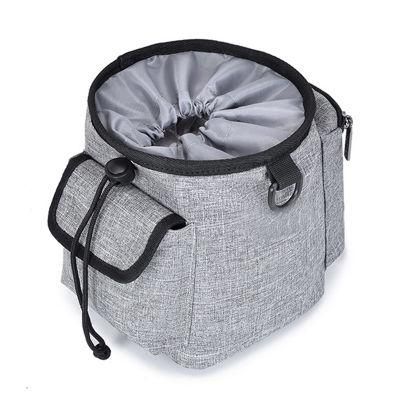 Customize OEM ODM Pet Training Dog Treat Pouch Bag with Waist Shoulder