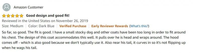 2 Layers Fleece Lined Warm Dog Jacket for Puppy