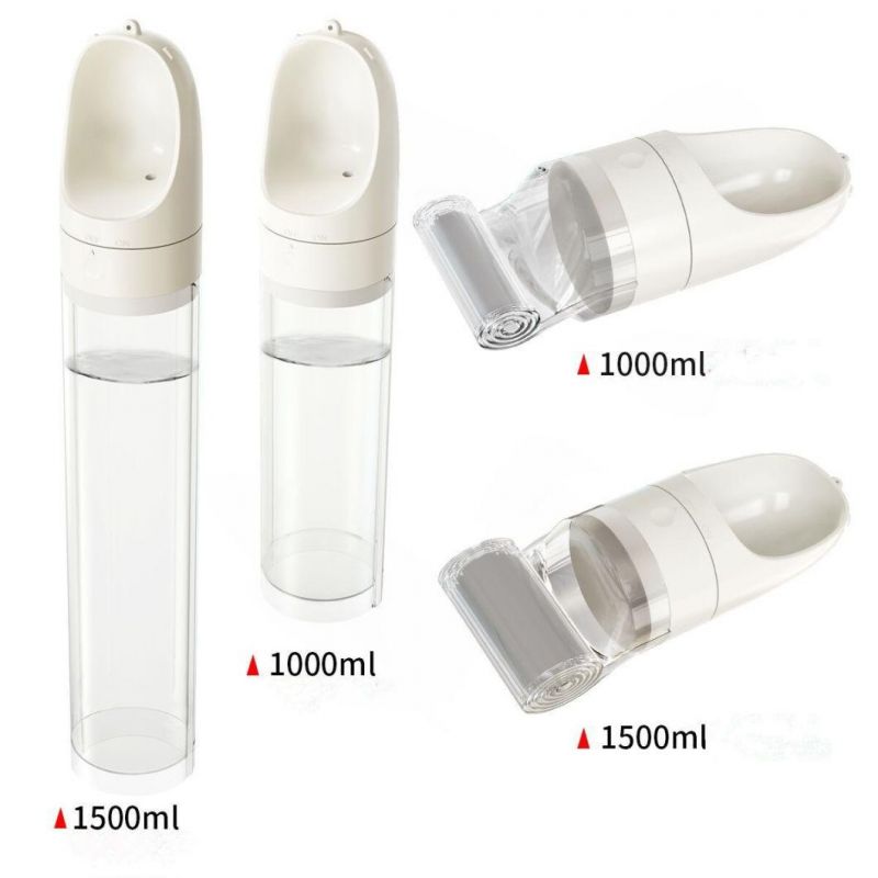 Multifunctional and Portable Dog Travel Water Dispenser Collapsible Pet Dog Water Bottle Pet Products