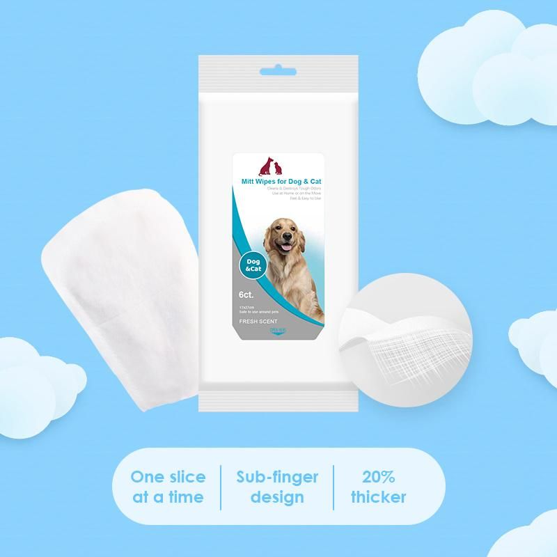 Po Pure Water Anti-Bacteria, Doable Pet Cleaning Wipe, Thick Look and Soft Touch Feeling, Good for Your Pet