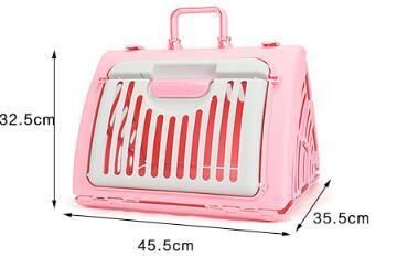 Outgoing Handbag Convenient and Breathable Car Pet Bag Foldable Cat Cage