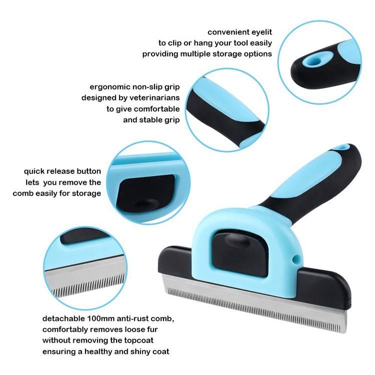 Professional Cat Comb Hair Deshedding Furmins Pet Grooming Products Pet Comb