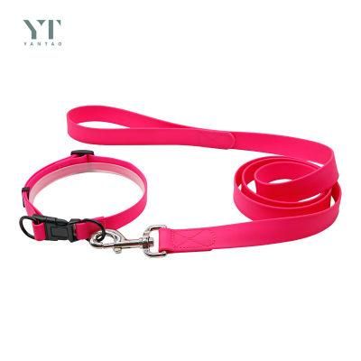 Wholesale Durable Silicone PVC TPU Waterproof Heavy Duty Training Luxury Dog Collar and Leash