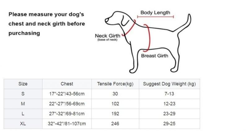 Dog Vest LED USB Rechargeable Adjustable Belt Padded Lightweight Pet Products