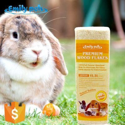 Emily Pets Produce Lemon Fragrance Hamster Silver Birch Wood Shaving