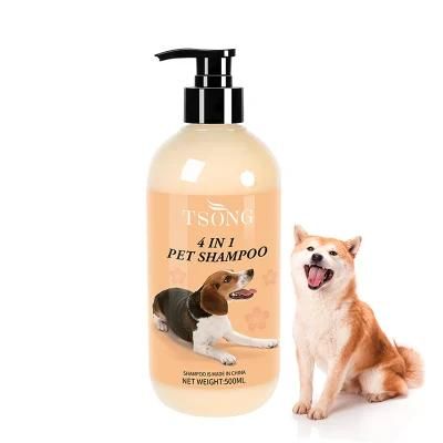 Tsong Pet Care Professional Organic Pet Natural Dog Tick and Flea Groomimg Shampoo