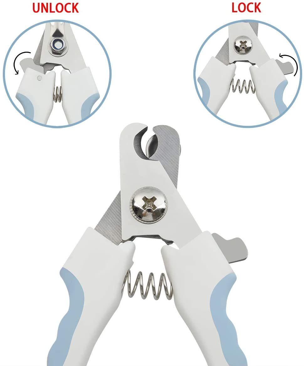 Pet Nail Clippers Cutter Scissors Set Stainless Steel Grooming Clippers Professional Dog Nail Clipper