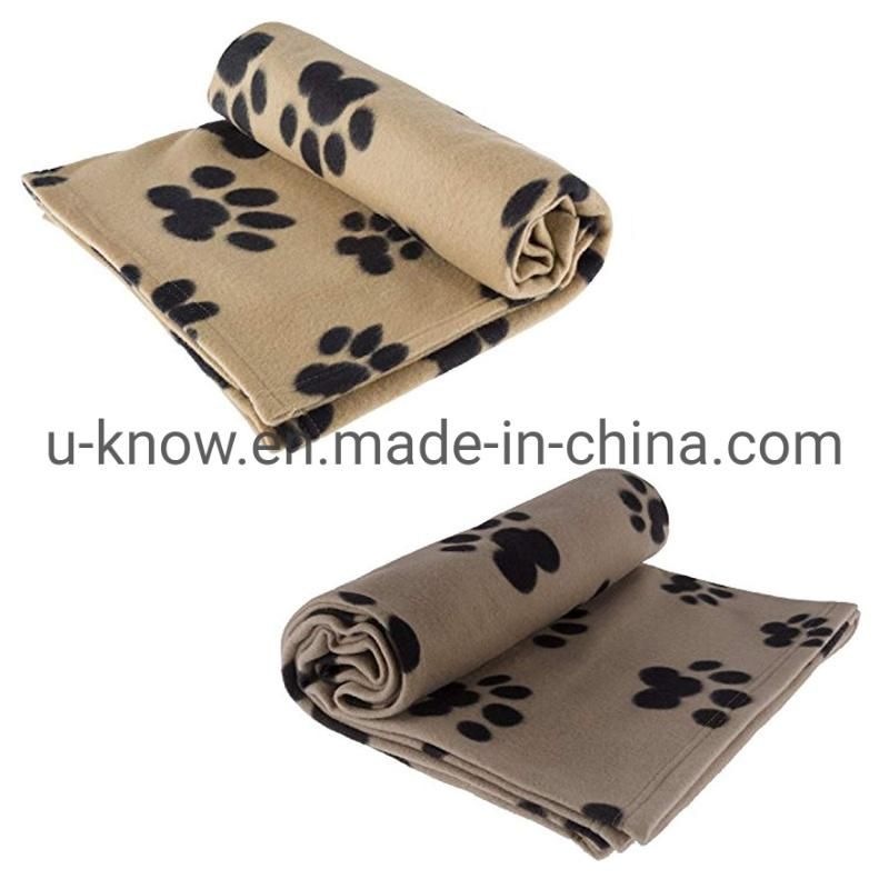 Boutique Multipurpose Throw Boutique Durable Anti Biting Sleeping Bite-Resistant Flannel Fleece Pet Blanket