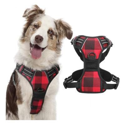 Soft Padded No Pull Dog Harness Reflective Pet Oxford Vest