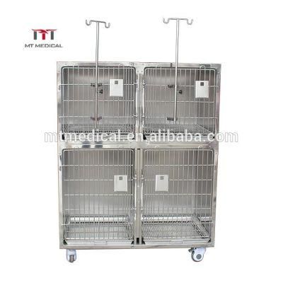 Mt Medical Stainless Steel Metal Luxury Large Collapsible Pet Display Dog Cages