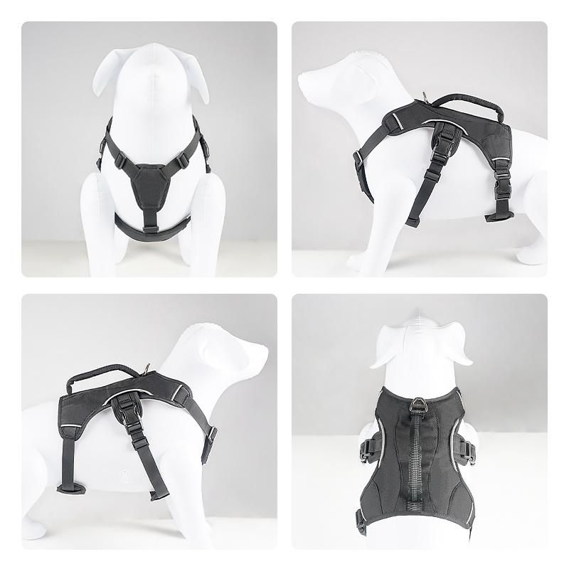 Luxury Tactical No Pull Reflective Soft Mesh Padded Dog Harness Wholesale Service Pet Dog Harness