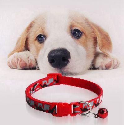 Top Selling Bell Bowknot Dog Cat Collaraamzon Hot Sellingcamouflage Bell PVC+PP Dog Collar Cat Collar