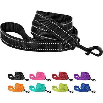 Various Colors Wholesale High Quality Dog Leash, Nylon No Pull Comfort Reflective Dog Leash//