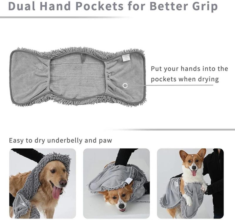 Easy of Care Easy to Wash Soft Comfortable Dog Towel