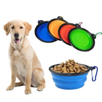 Durable Food Grade Silicone Pet Bowls for Travel Outdoor