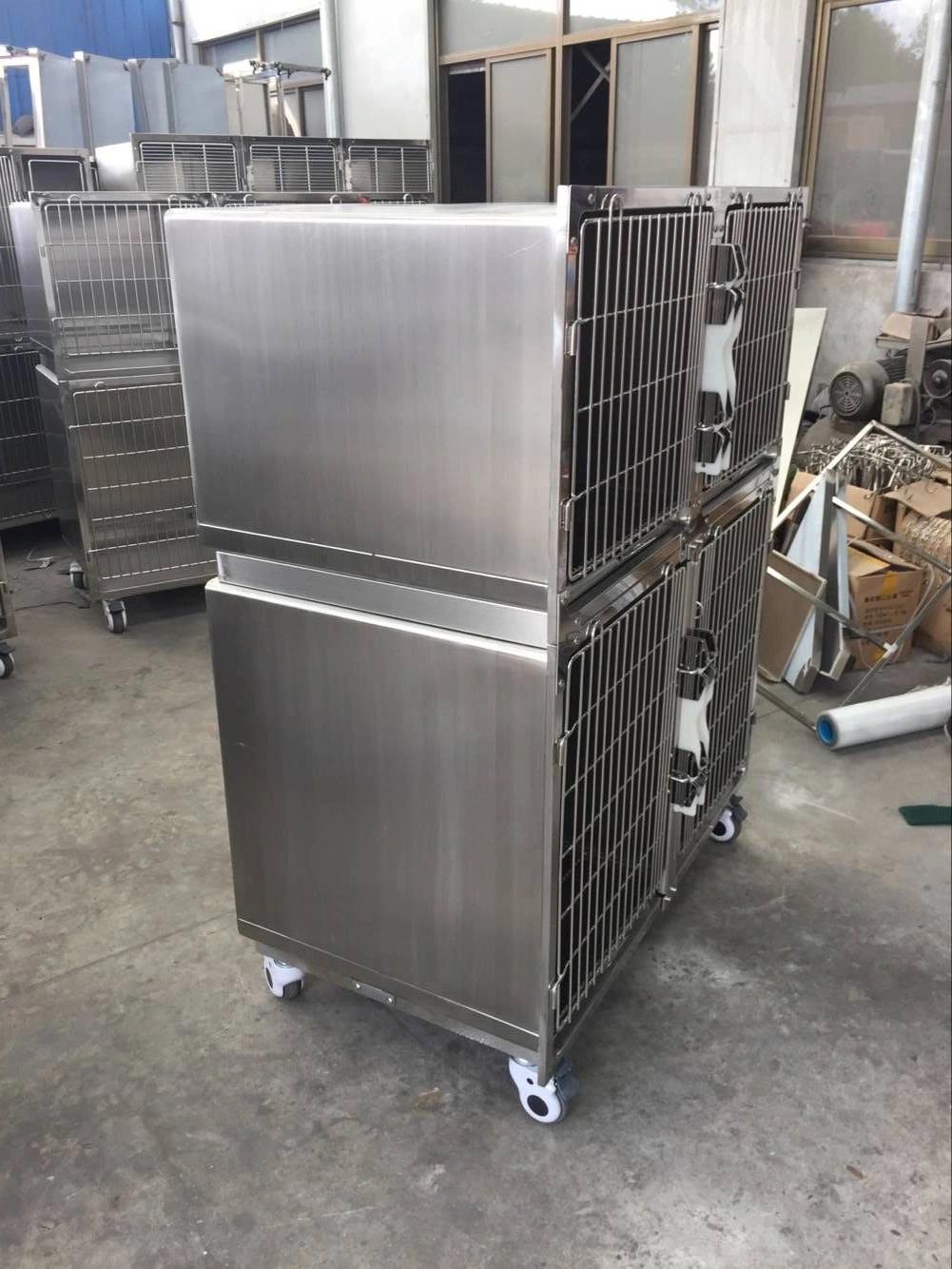 China Factory Price Hot Sales Customized Stainless Steel Large Animals Pet Cage Prices