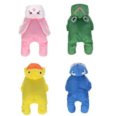 Wholesale Custom Comfortable Large Pet Clothes Hoodie Safe Waterproof Pet Dog Raincoat