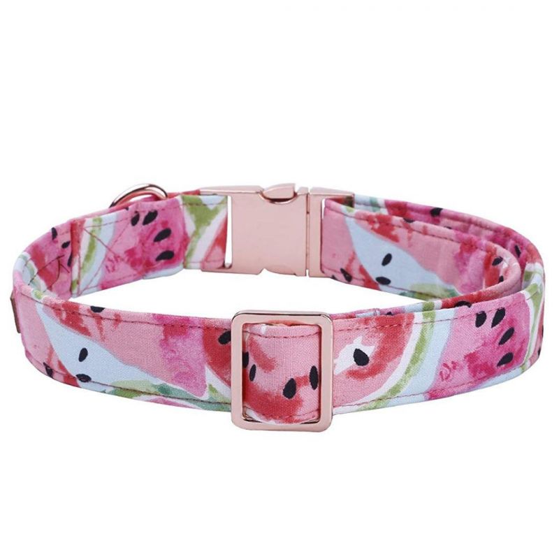 2021 Cute Design Heat Transfer Printed Dog Bow Tie Collar