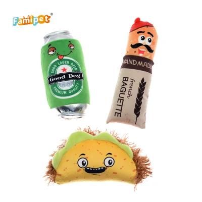 Bulk Famipet Outside: Polyester Inside: Polyester, Squeaker Pet Dog Accessories Toy