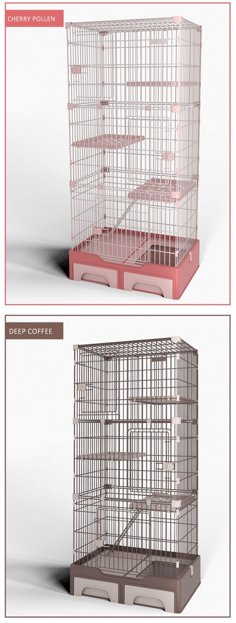Customize OEM ODM Pet Animals Home Crate Cat Rabbit Cage