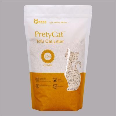 Vcare Cleaning Corn Cat Litter Flushable Dust Free Tofu Cat Sand Eco-Friendly