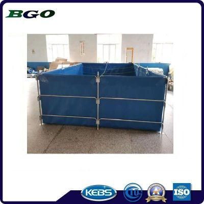 Flexible and Foldable PVC Tarpaulin Fish Farming Tank
