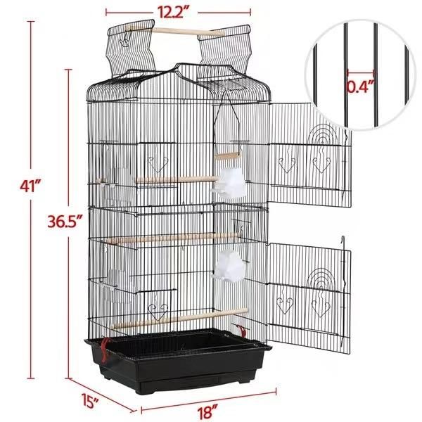 Customized OEM ODM Bird Cage Breeding Large Bird Cage Aviary Birds Large Cage