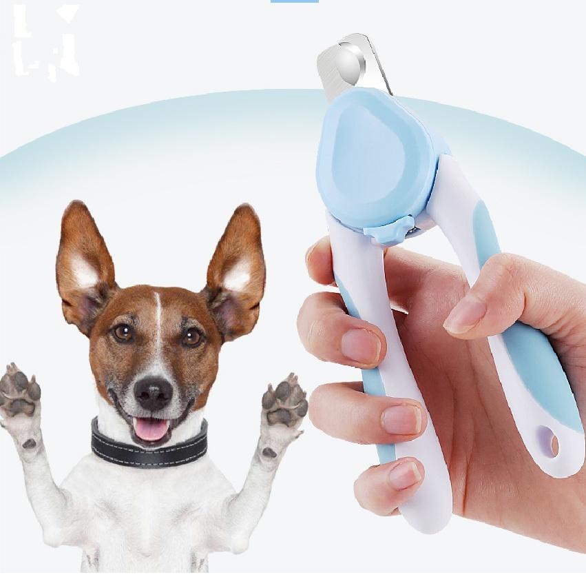 Pet Dog Nailclipper Grooming Tool with Safety Non-Slip Handles