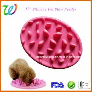 Silicone Pet Dog Cat Slow Eating Feeder
