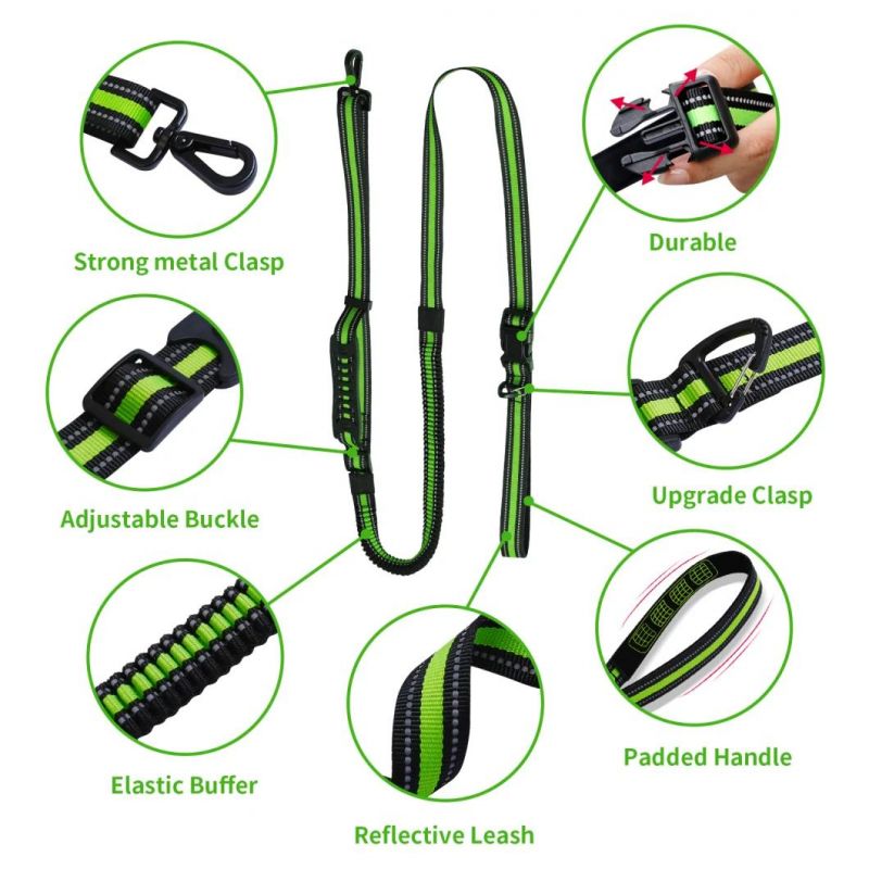 Pet Supply High Quality Pet Leash Reflective Pet Dog Running Leash