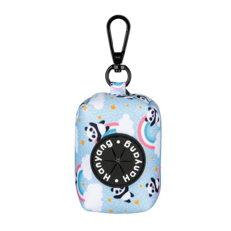 Triangel Fabric Velvet Dog Treat Pouch Dog Training Pouch Bag Poop Bag Dispenser