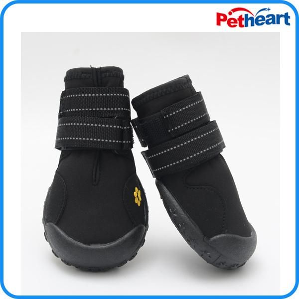Water Resistant Dog Shoes Pet Dog Product with Reflective Magic Tape
