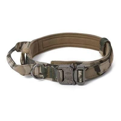 Popular Custom Adjustable Nylon Durable Comfortable Metal Buckle Pet Collar for Dogs