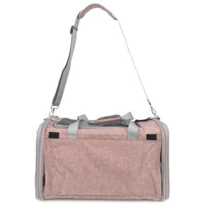 Breathable Wholesale Adjustable Travel Cage Pet Product Pet Carrier