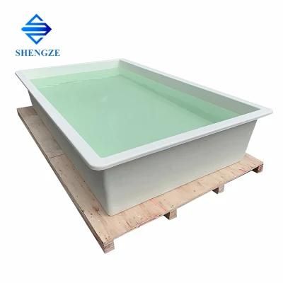 100/200/300/600/1000 Us Gal Outdoor FRP GRP Fiberglass Fish Farm Hatching Tank Pool for Aquarium