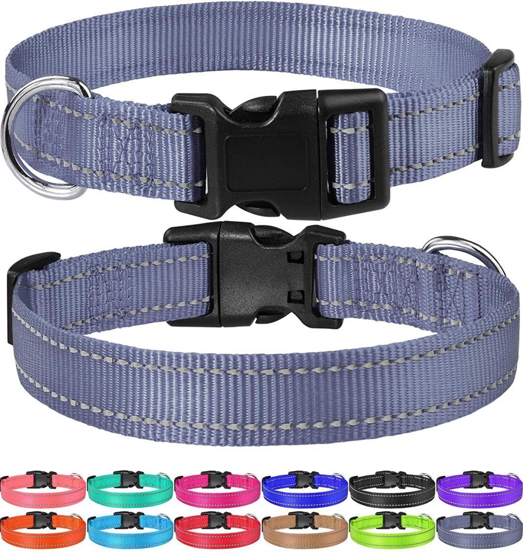 Reflective Nylon Dog Collar with OEM