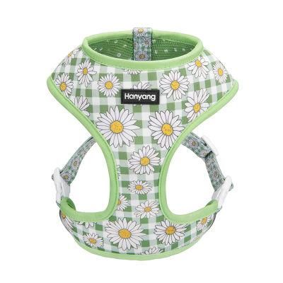 Custom Pattern Reversible Dog Harness Neoprene Dog Harness