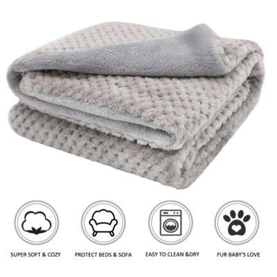 Pet Blanket Warm Dog Cat Fleece Blankets Sleep Mat Pad Bed Cover