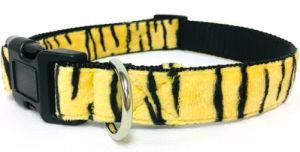 Dog Collar, Patterned Pet Collar, Cat Collar, Padded Dog Collar, Custom Collar, Personalised Dog Collar (PCV0006)