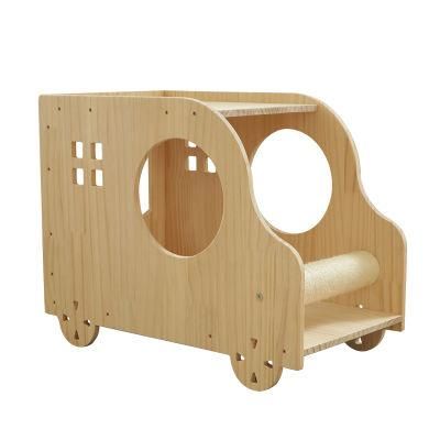 Oemodm Cute Car Shape Cat House Pet Bed