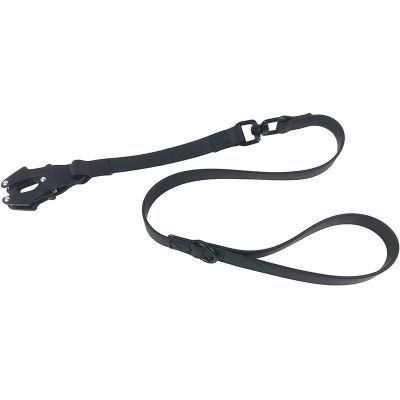 Heavy Duty Waterproof Tactical PVC Coated Webbing Dog Leash with Load Bearing Connector Quick Release