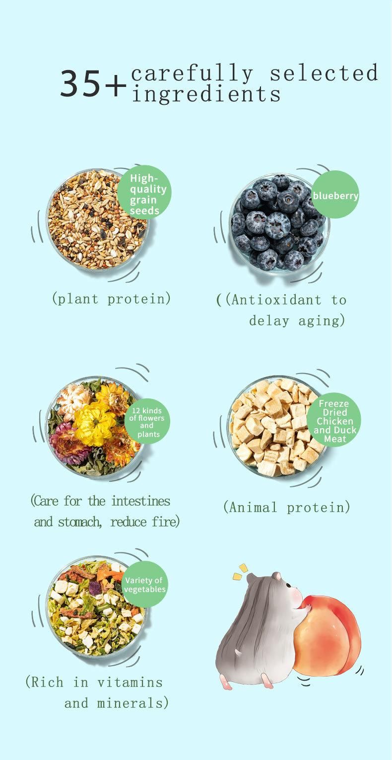 Yee Pet Product Promoting Special Hamster Food Pet Supply