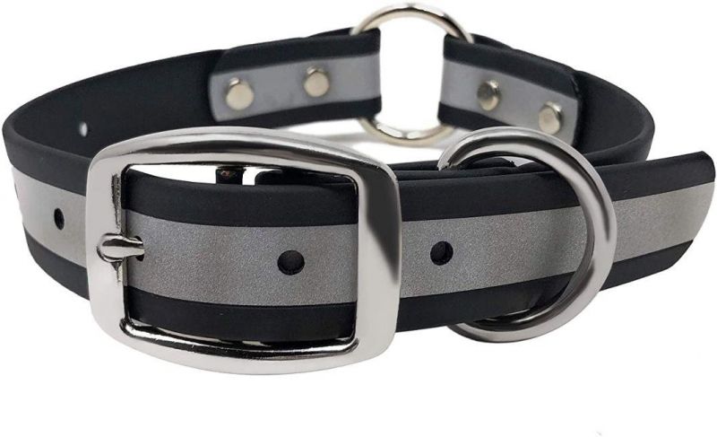 Heavy Duty Reflective Dog Collar – Adjustable Dog Collar with Durable Metal Buckle Dog Collar